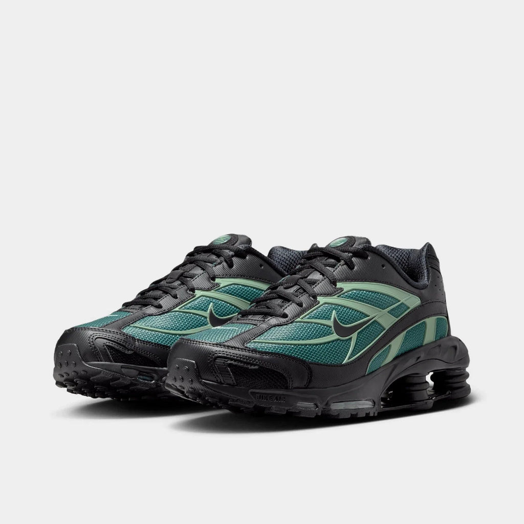 Men's Mesh And Leather Casual Sneakers
