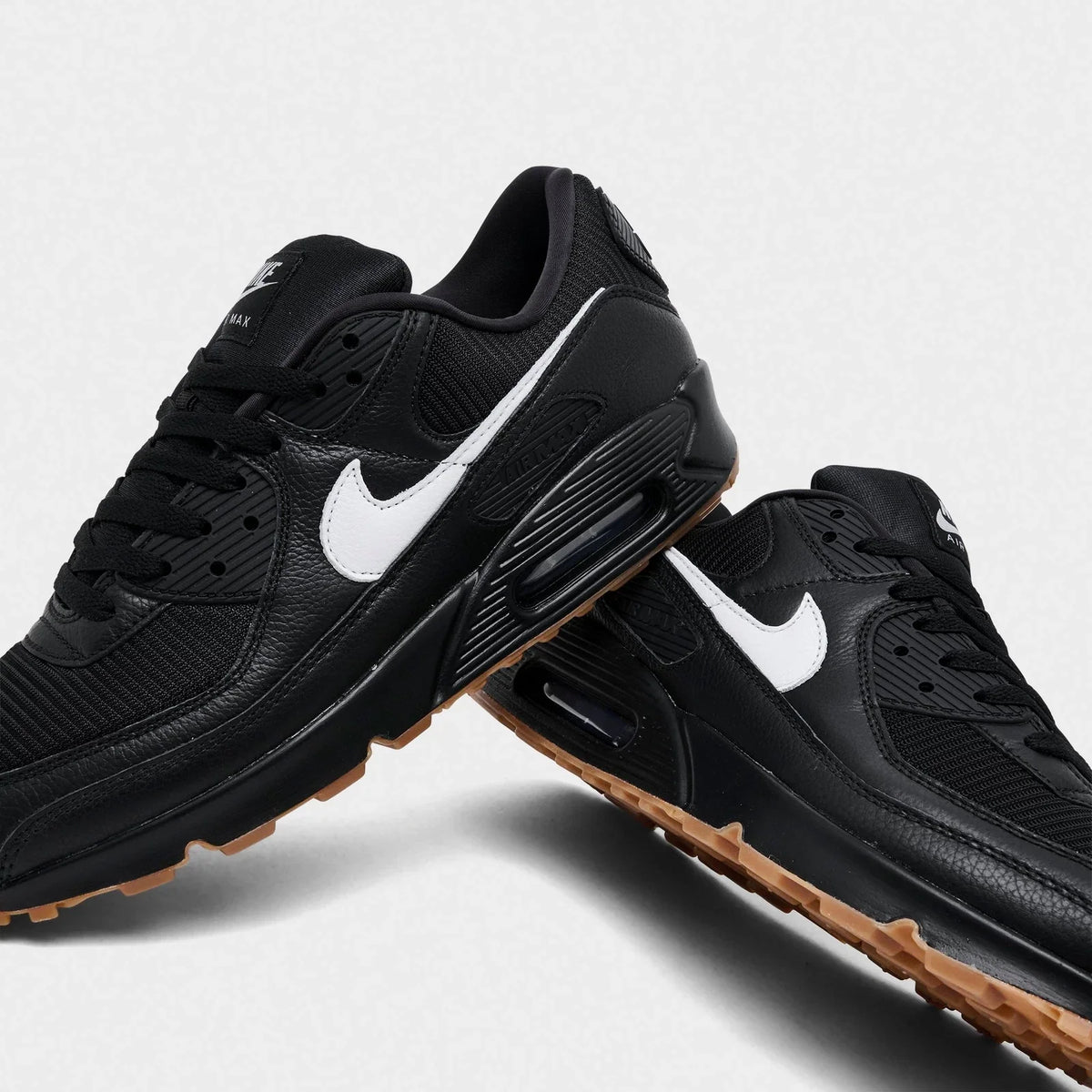 Men's Retro Low-Top Sneakers - Black