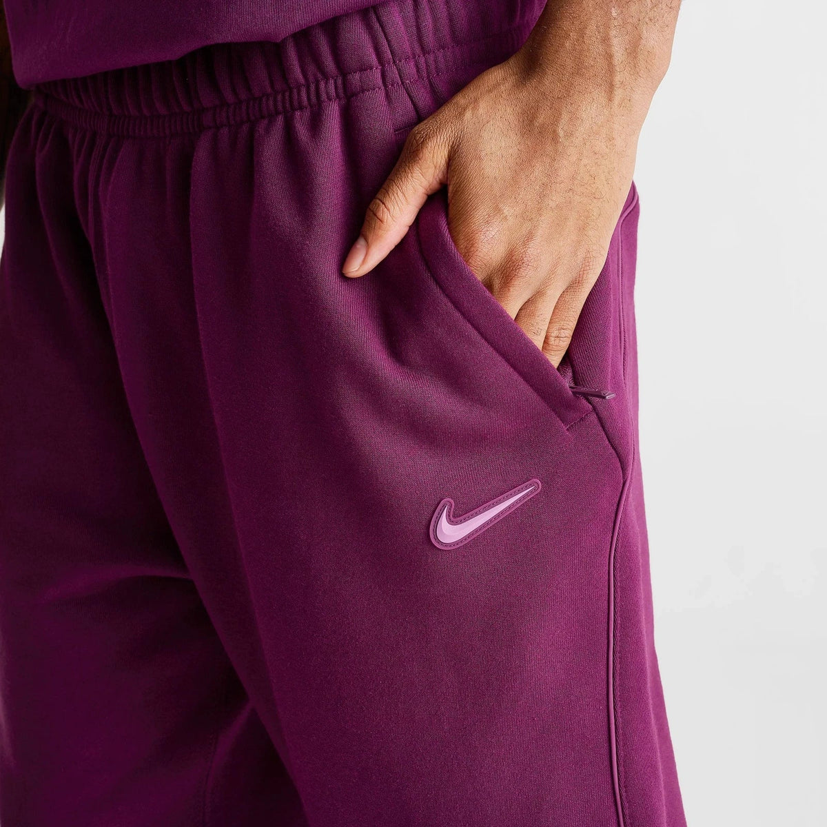 Men's Relaxed Open-Hem Fleece Sweatpants