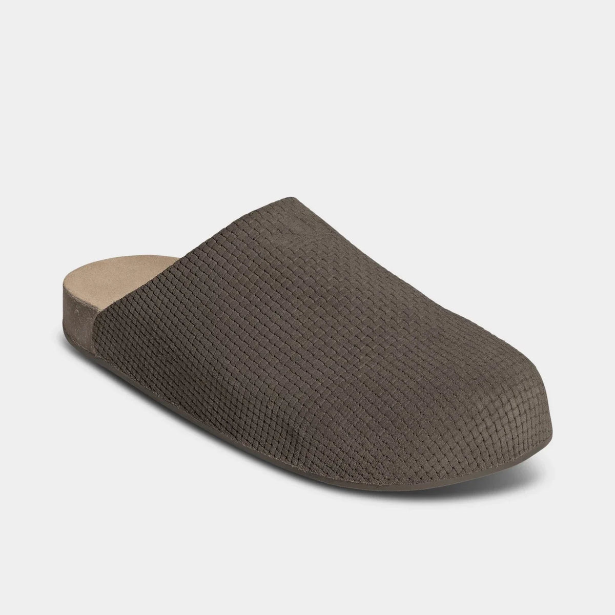 Men's Suede Cork Mule Slides