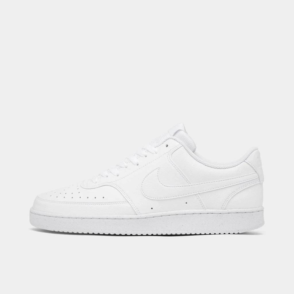 Men's Recycled Low-Top Court Sneakers - White