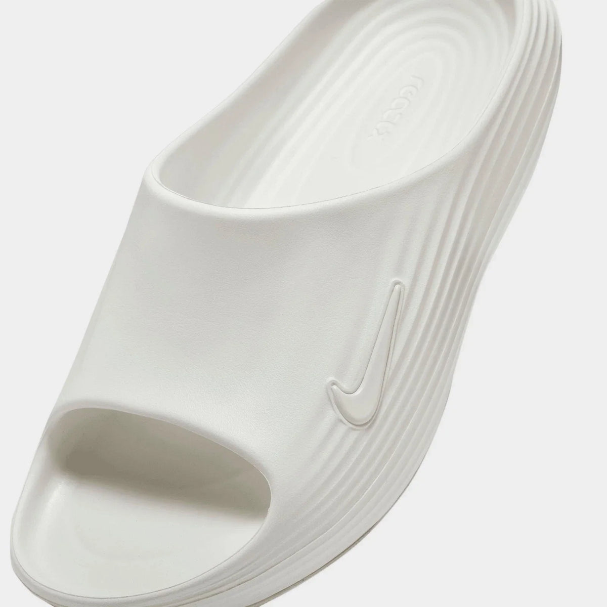 Women's Cushioned Recovery Slides - White