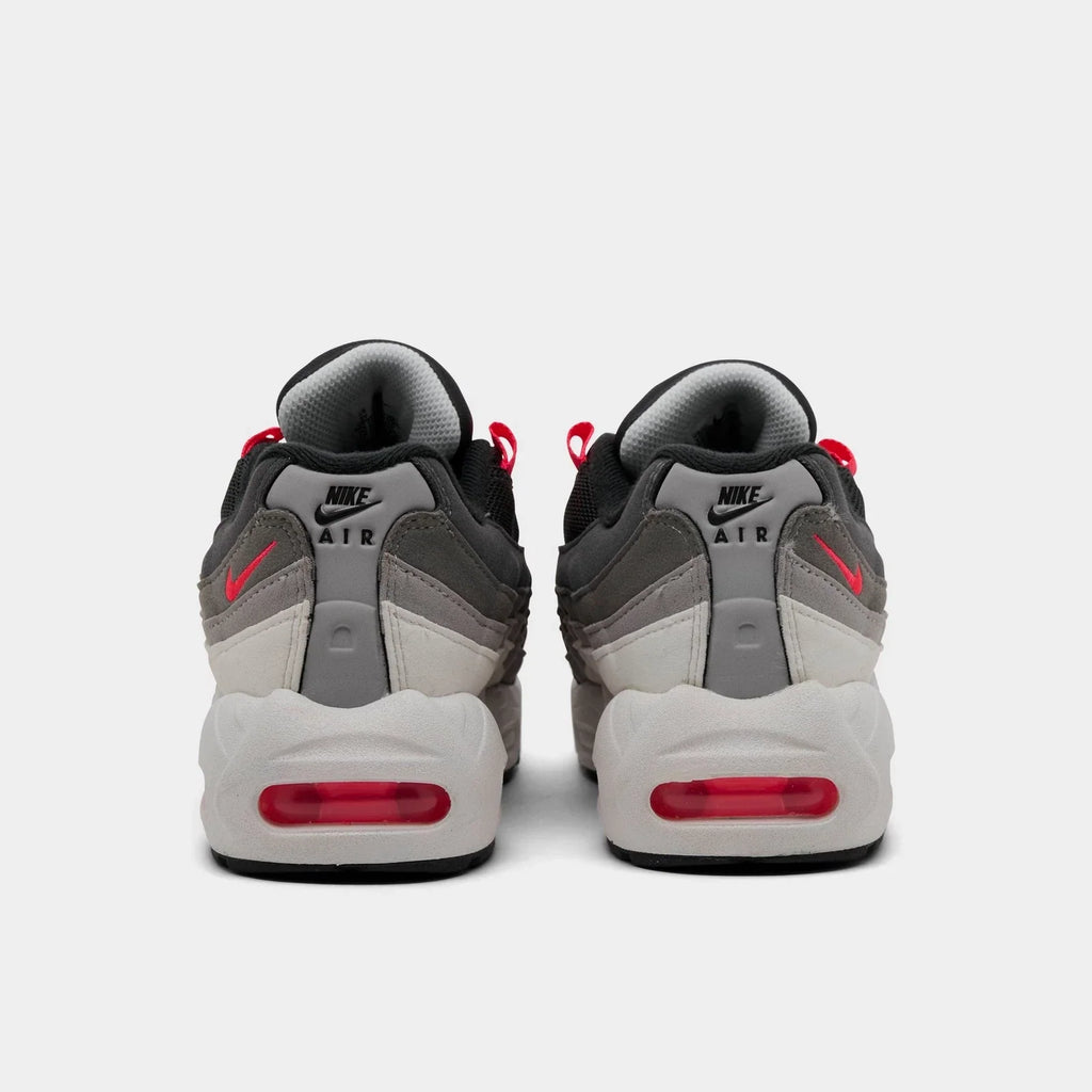 Kids' Mesh And Leather Cushioned Sneakers