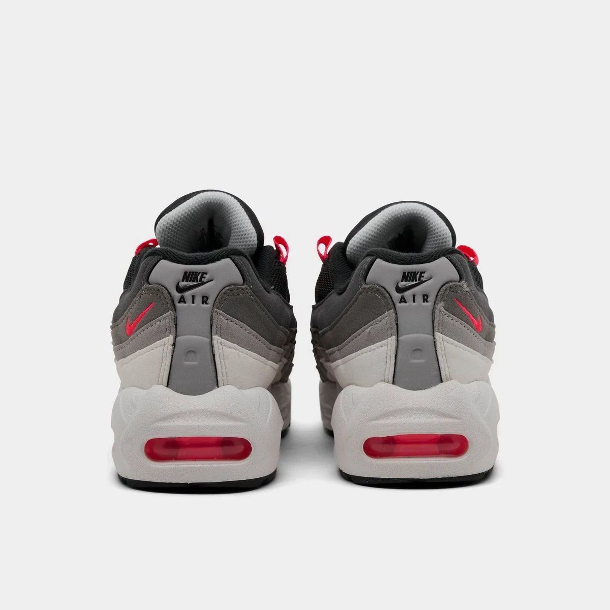 Kids' Mesh And Leather Cushioned Sneakers