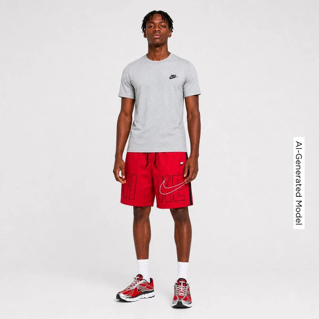 Men's Nylon Mid-Thigh Sport Shorts