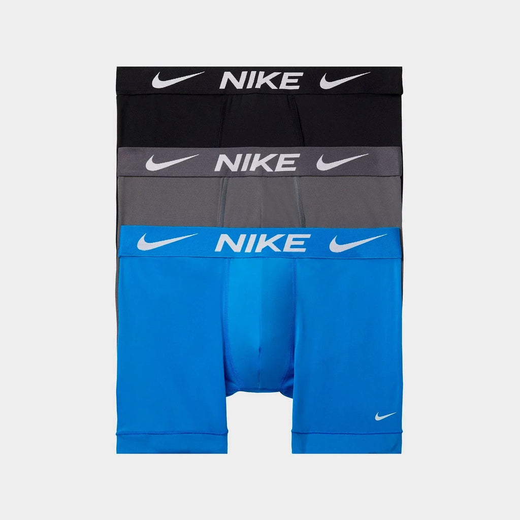 Men's Microfiber Boxer Briefs - 3 Pack