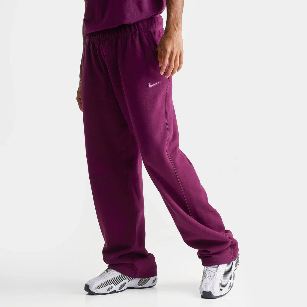 Men's Relaxed Open-Hem Fleece Sweatpants