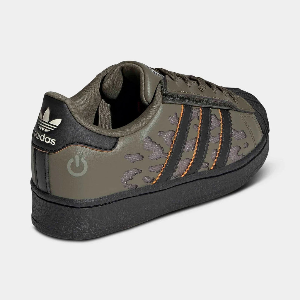 Little Kids' Light-Up Hook-And-Loop Sneakers