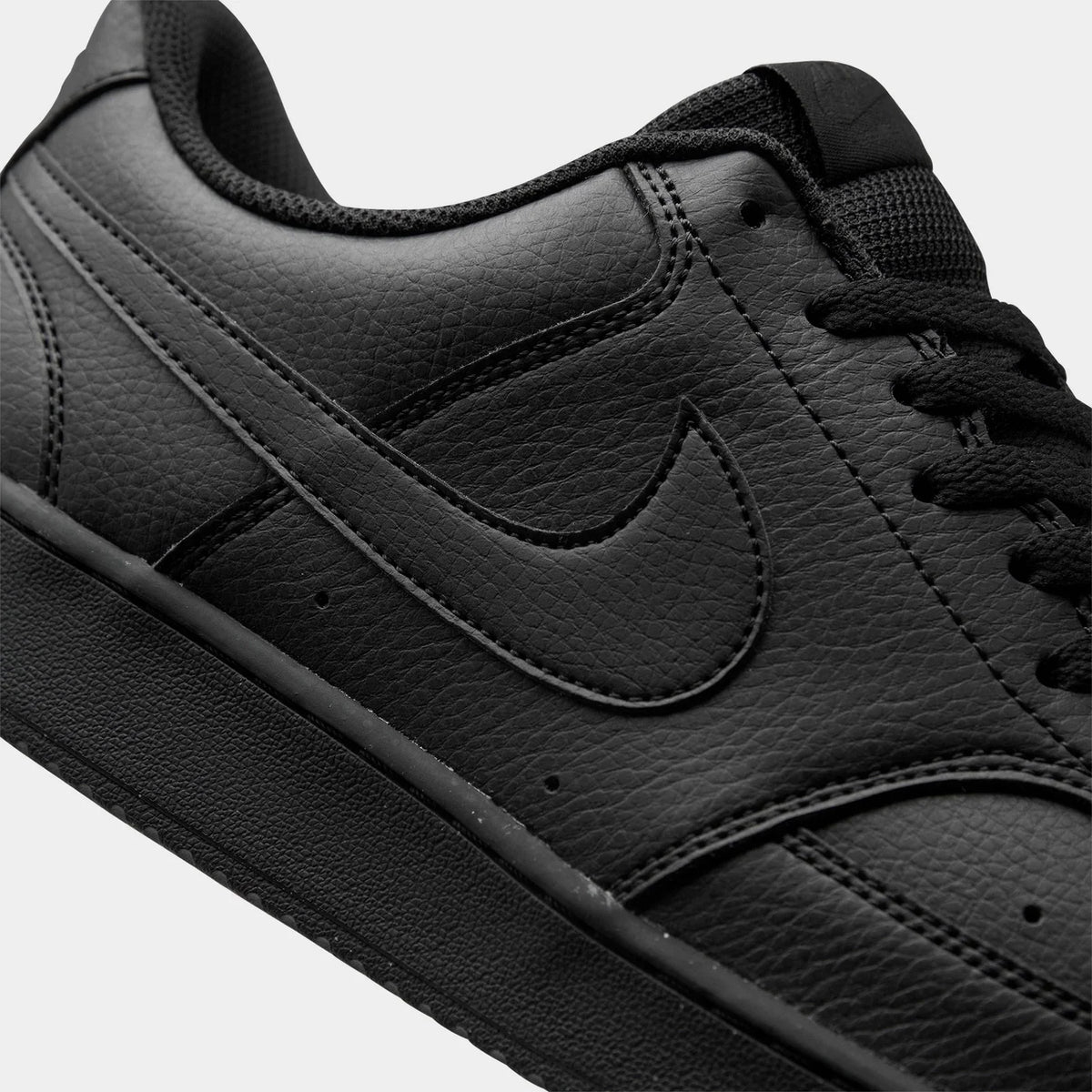 Men's Low-Top Cupsole Sneakers - Black