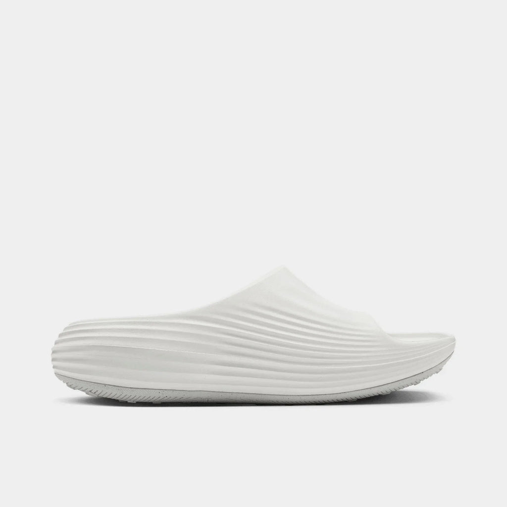 Women's Cushioned Recovery Slides - White