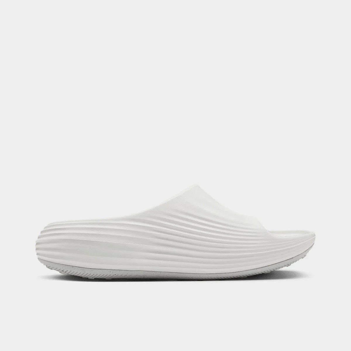 Women's Cushioned Recovery Slides - White