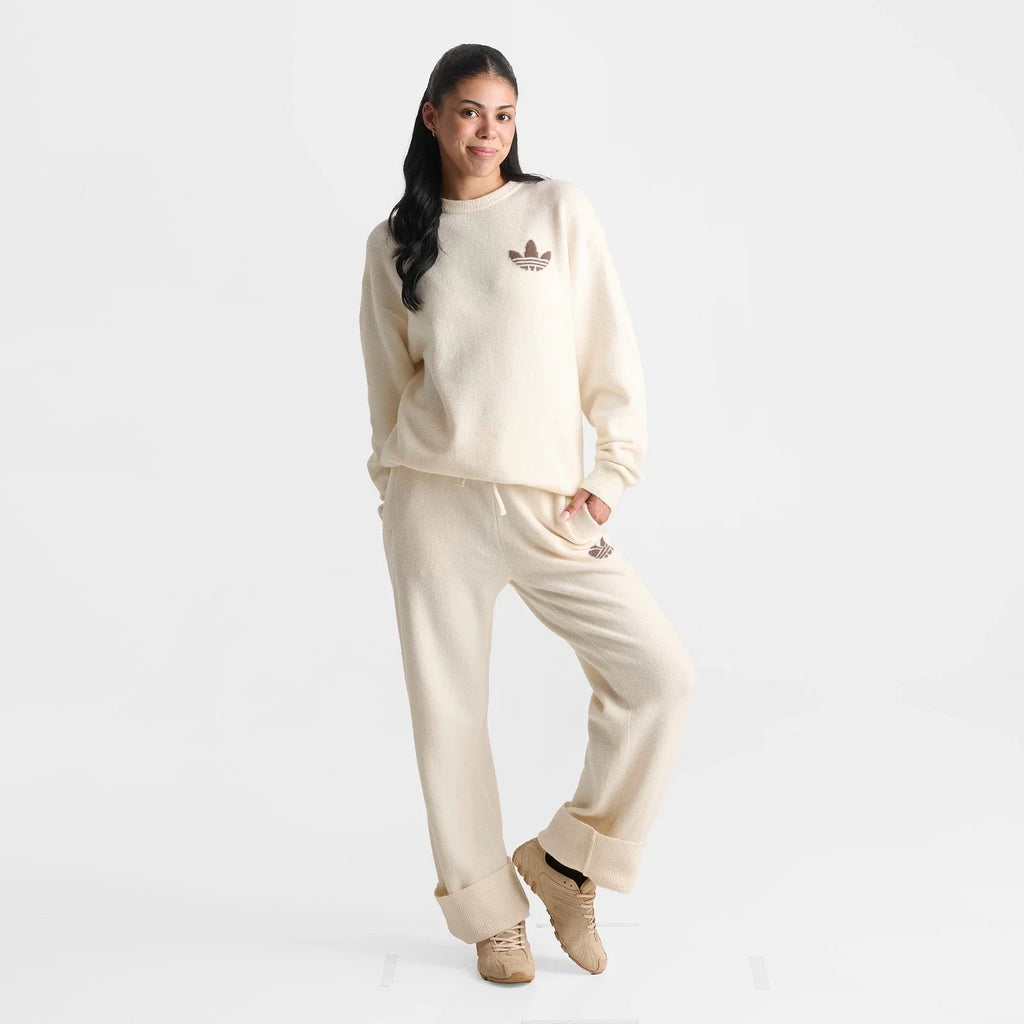 Women's Loose-Fit Wool-Blend Knit Pants