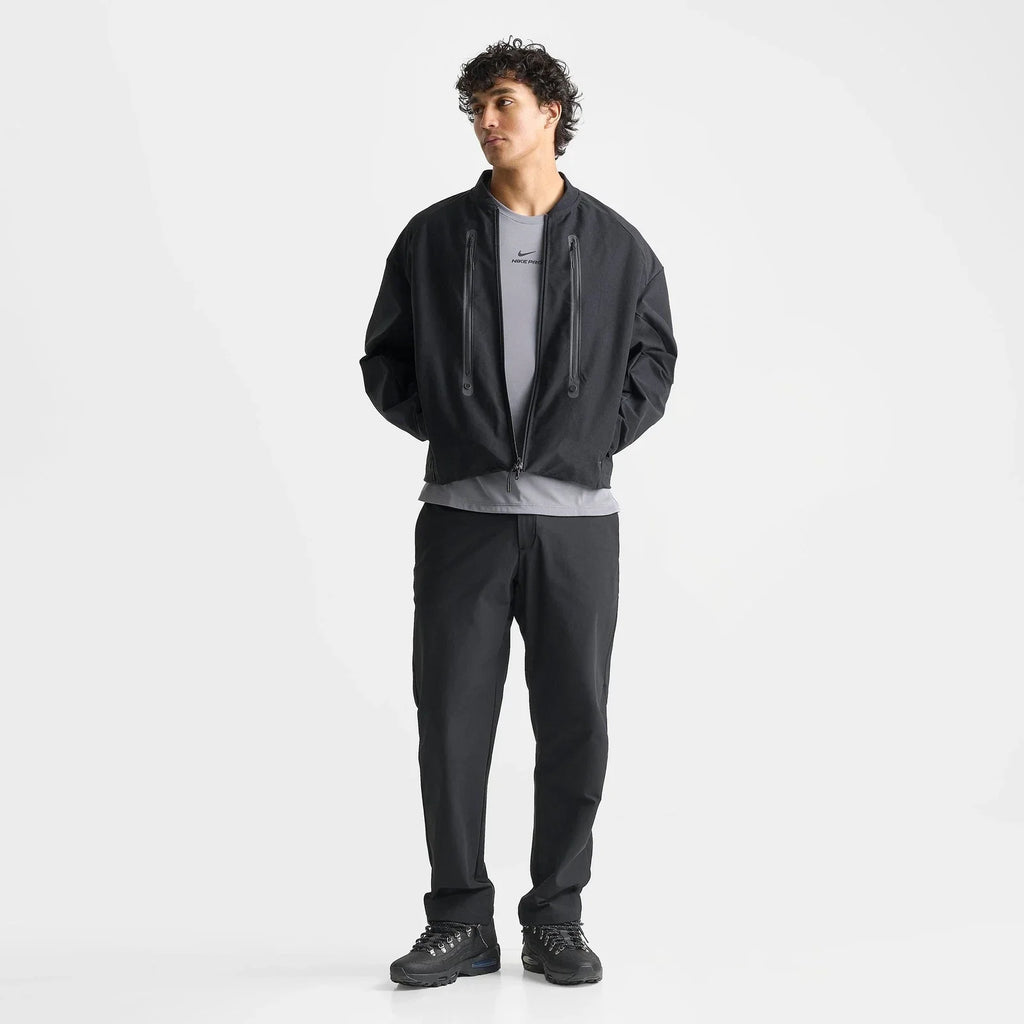 Men's Stretch Straight Chino Pants - Black