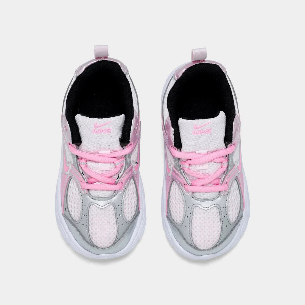Toddler Mesh Stretch-Lace Sneakers - Pink