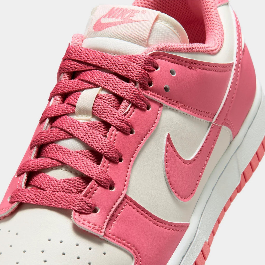 Women's Leather Low-Top Sneakers - White