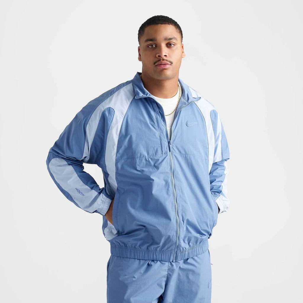 Men's Nylon Full-Zip Track Jacket