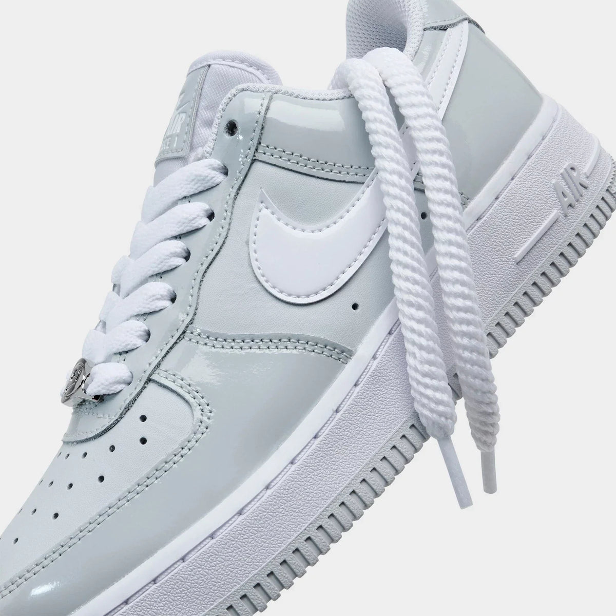 Women's Patent Leather Low-Top Sneakers