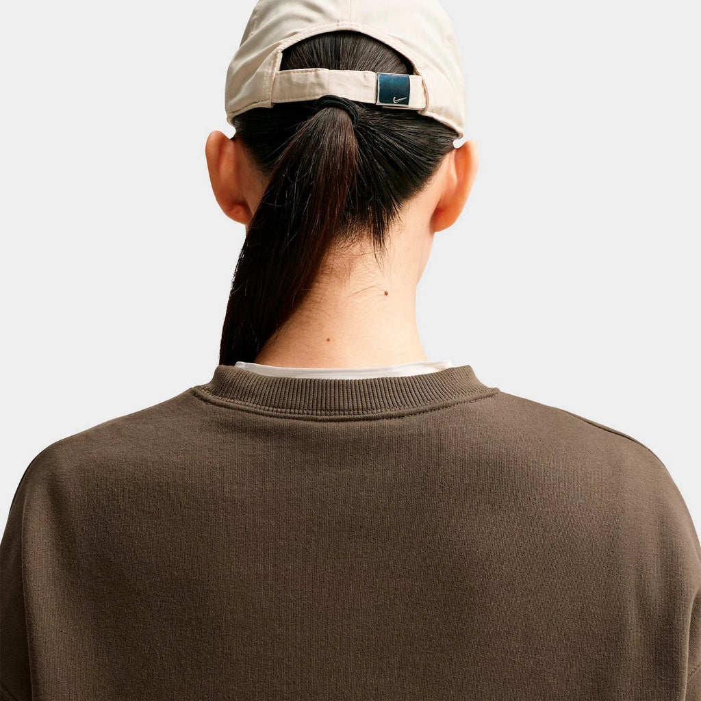 Women's Oversized Midweight Fleece Crewneck