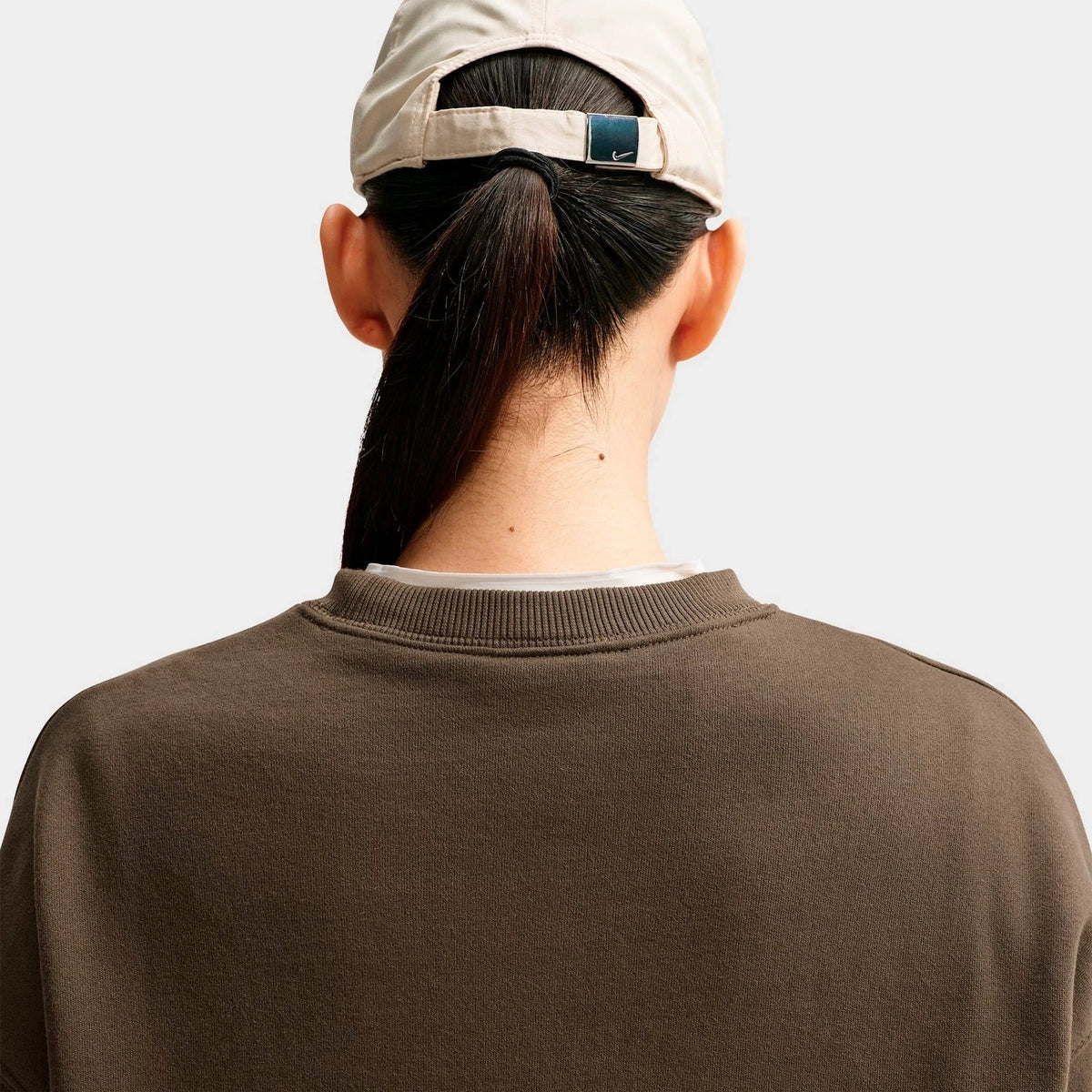 Women's Oversized Midweight Fleece Crewneck