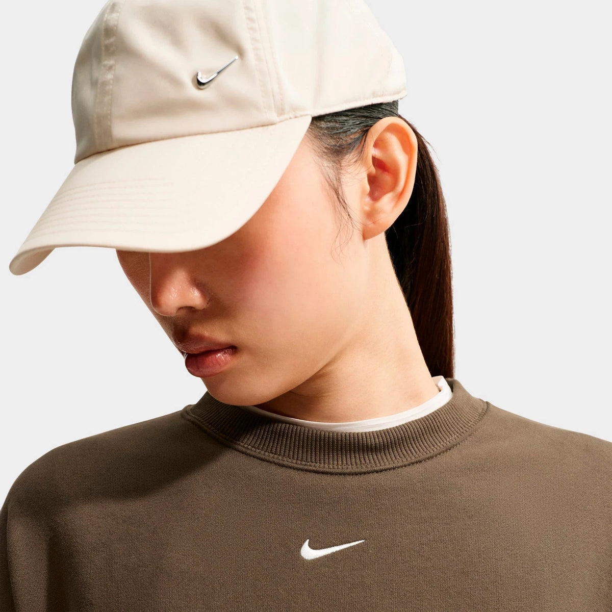 Women's Oversized Midweight Fleece Crewneck