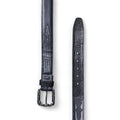 Onyx Lizard Belt