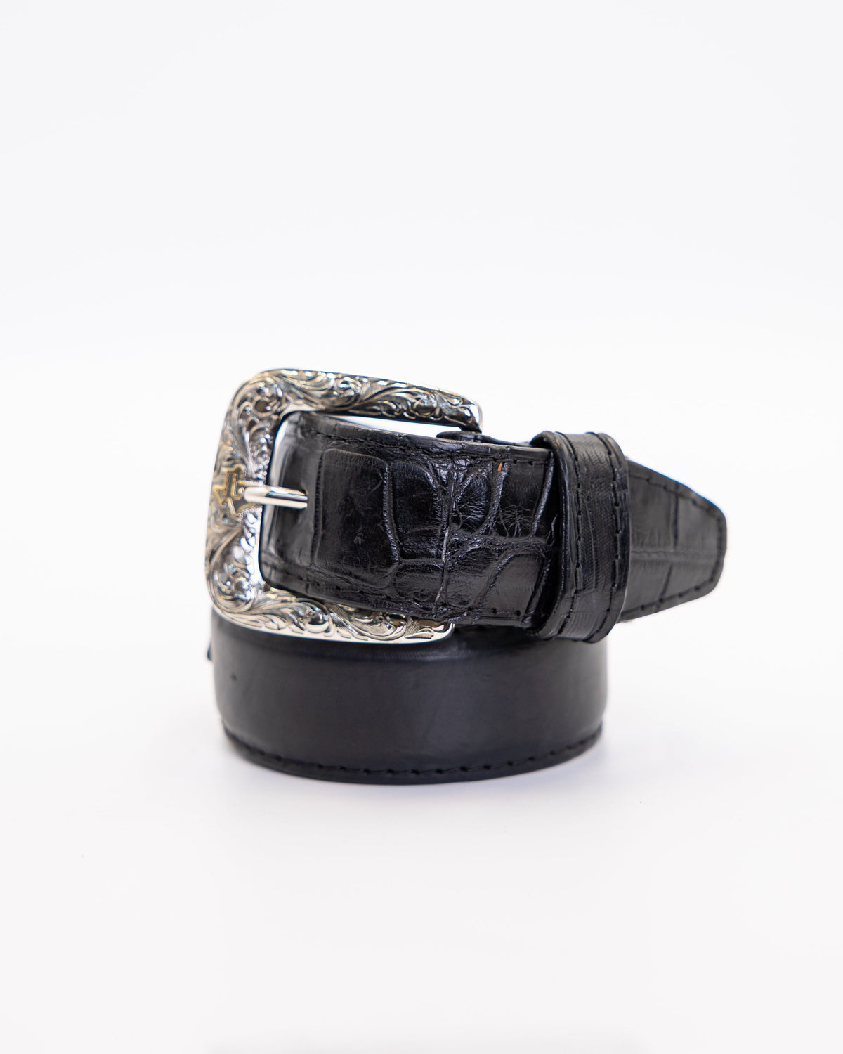 Alligator Onyx Belt