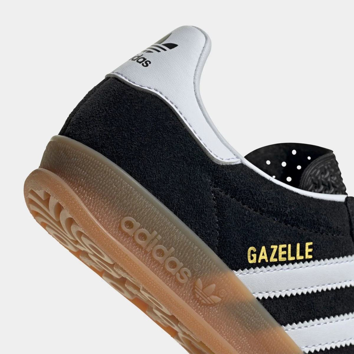 Kids' Suede Low Top Sneaker - Black