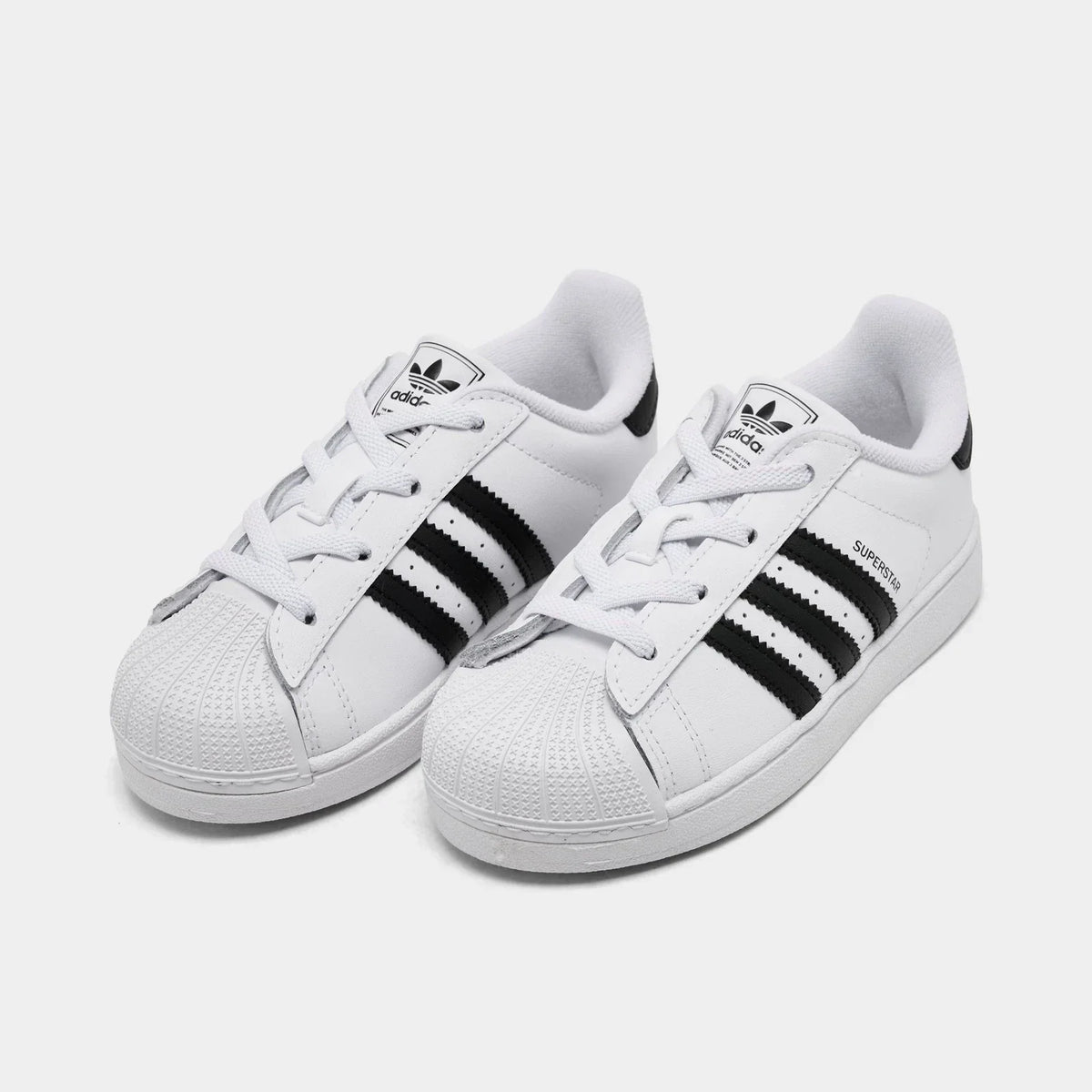 Toddler Leather Shell Toe Sneaker - White
