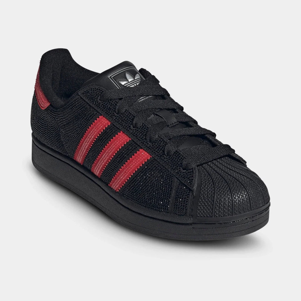 Women's Leather Shell Toe Sneaker - Black