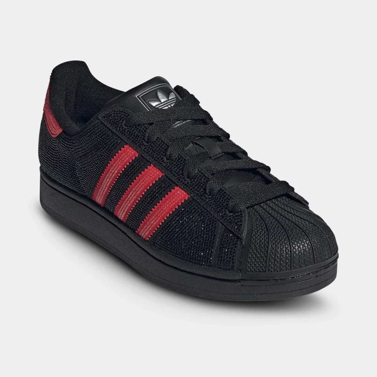 Women's Leather Shell Toe Sneaker - Black