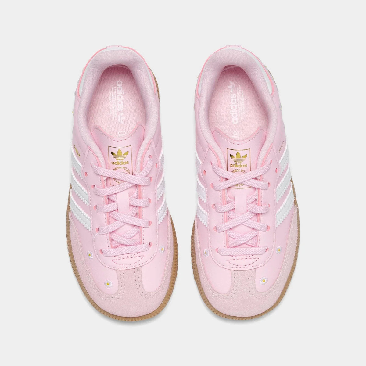 Toddler Leather Stretch-Lace Sneakers