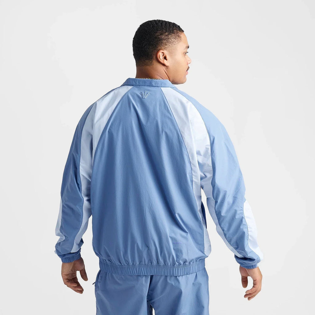 Men's Nylon Full-Zip Track Jacket
