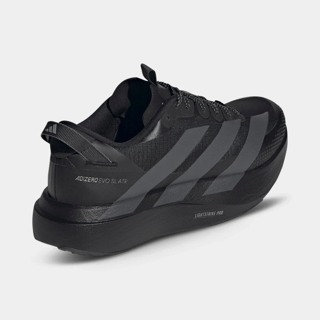 Men's Water-Resistant Trail Running Shoes - Black