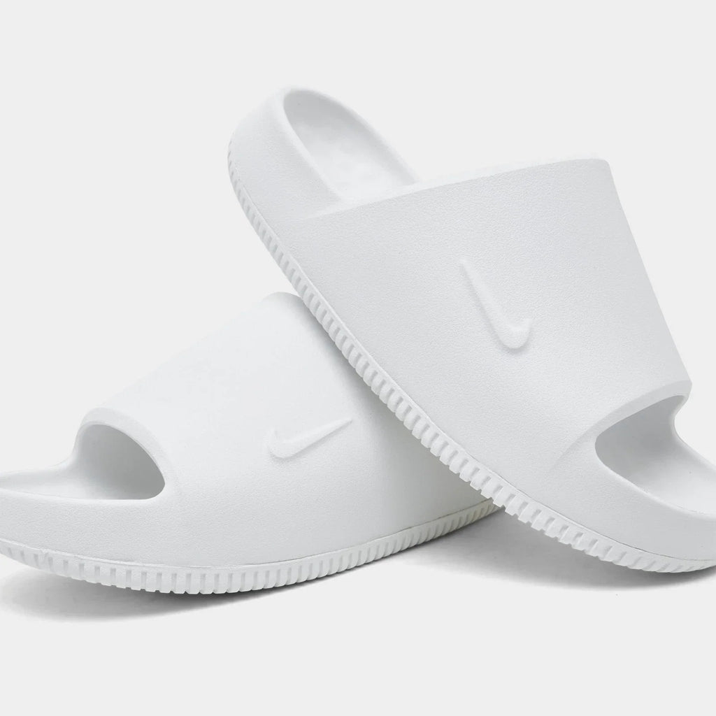 Women's Contoured Foam Slide Sandals - White