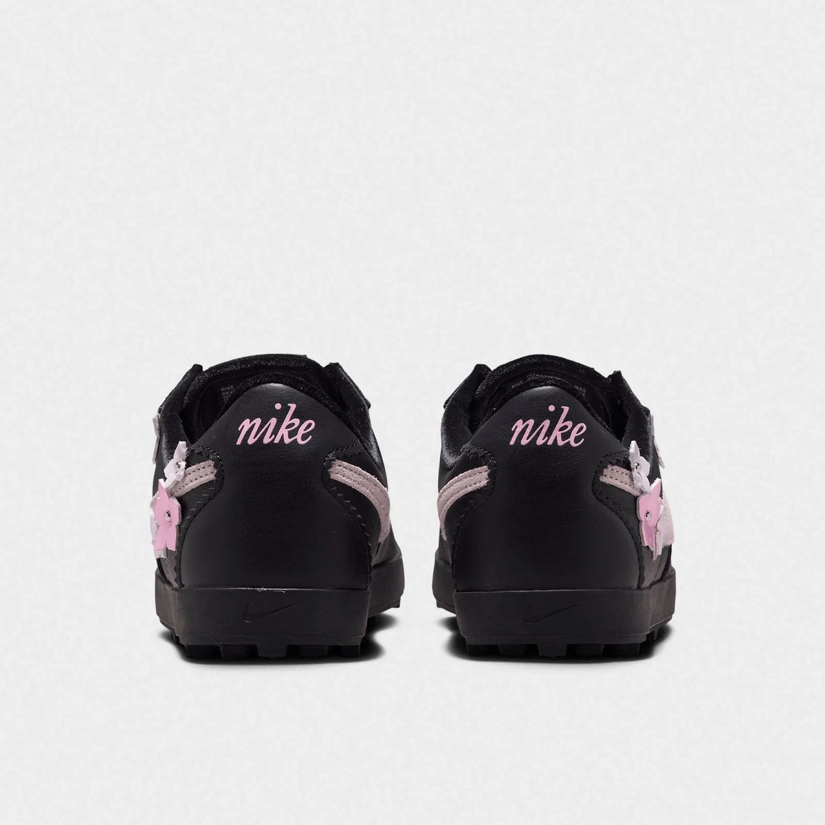 Women's Leather Floral Casual Sneakers