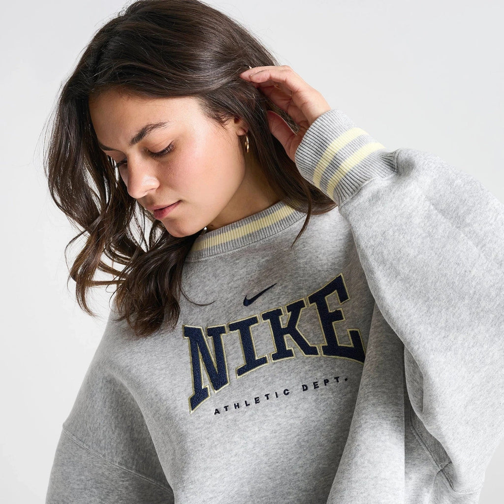Women's Oversized Fleece Crewneck Sweatshirt
