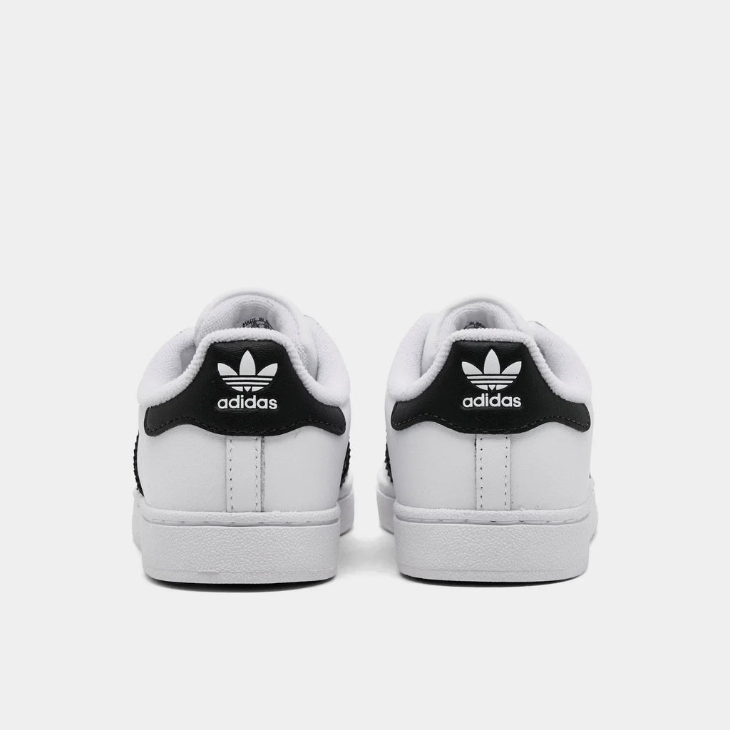 Toddler Leather Shell Toe Sneaker - White