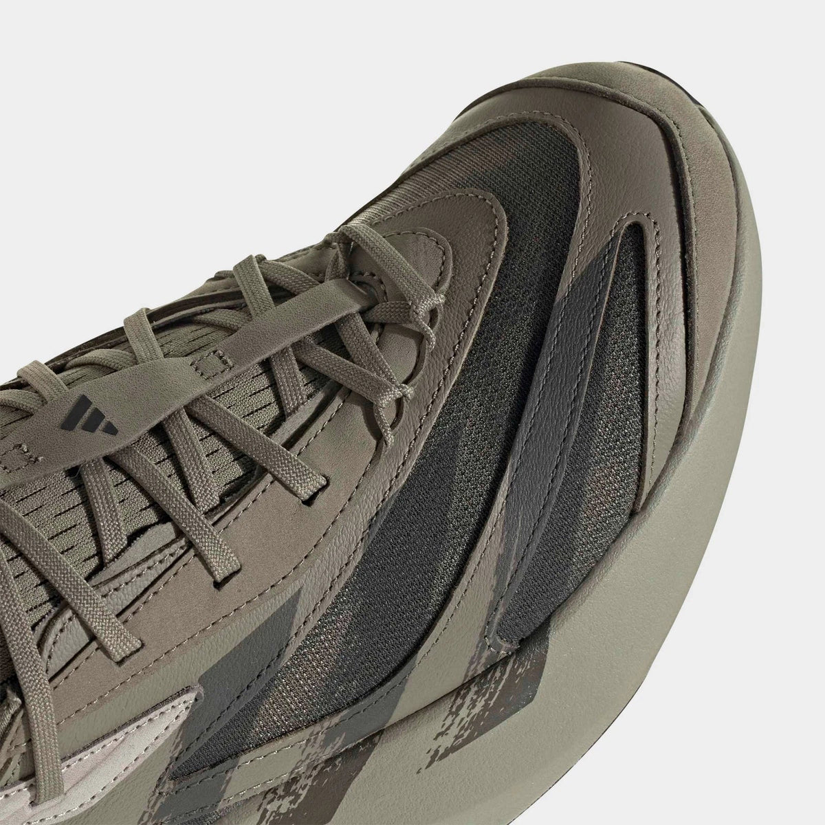 Men's Mesh And Leather Casual Sneakers