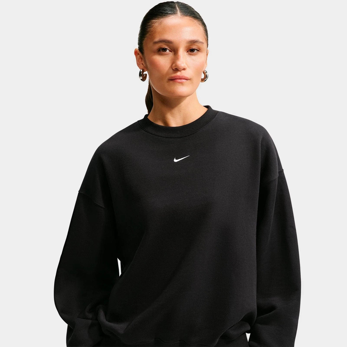 Women's Oversized Fleece Crewneck Sweatshirt