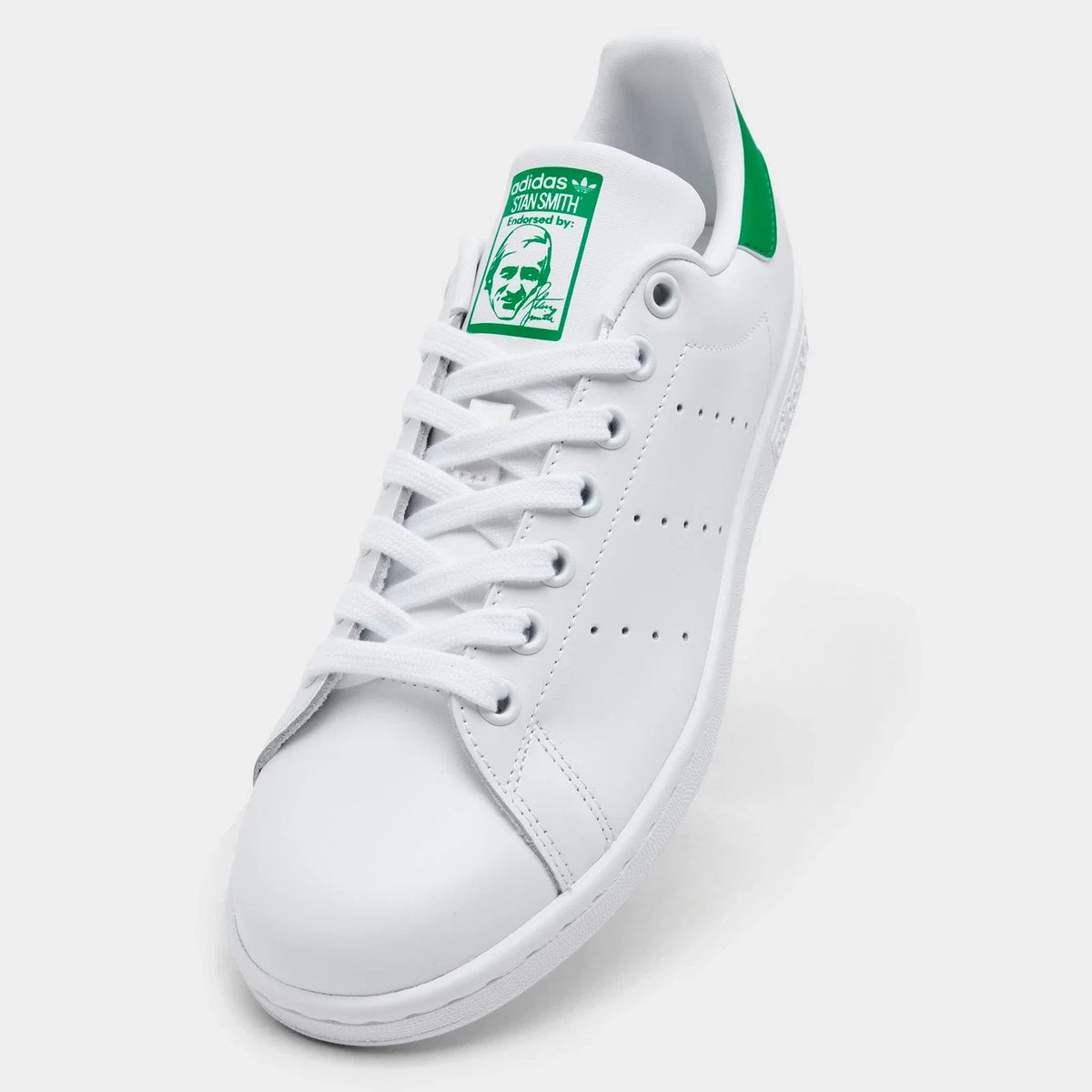 Women's Leather Court Sneakers - Green