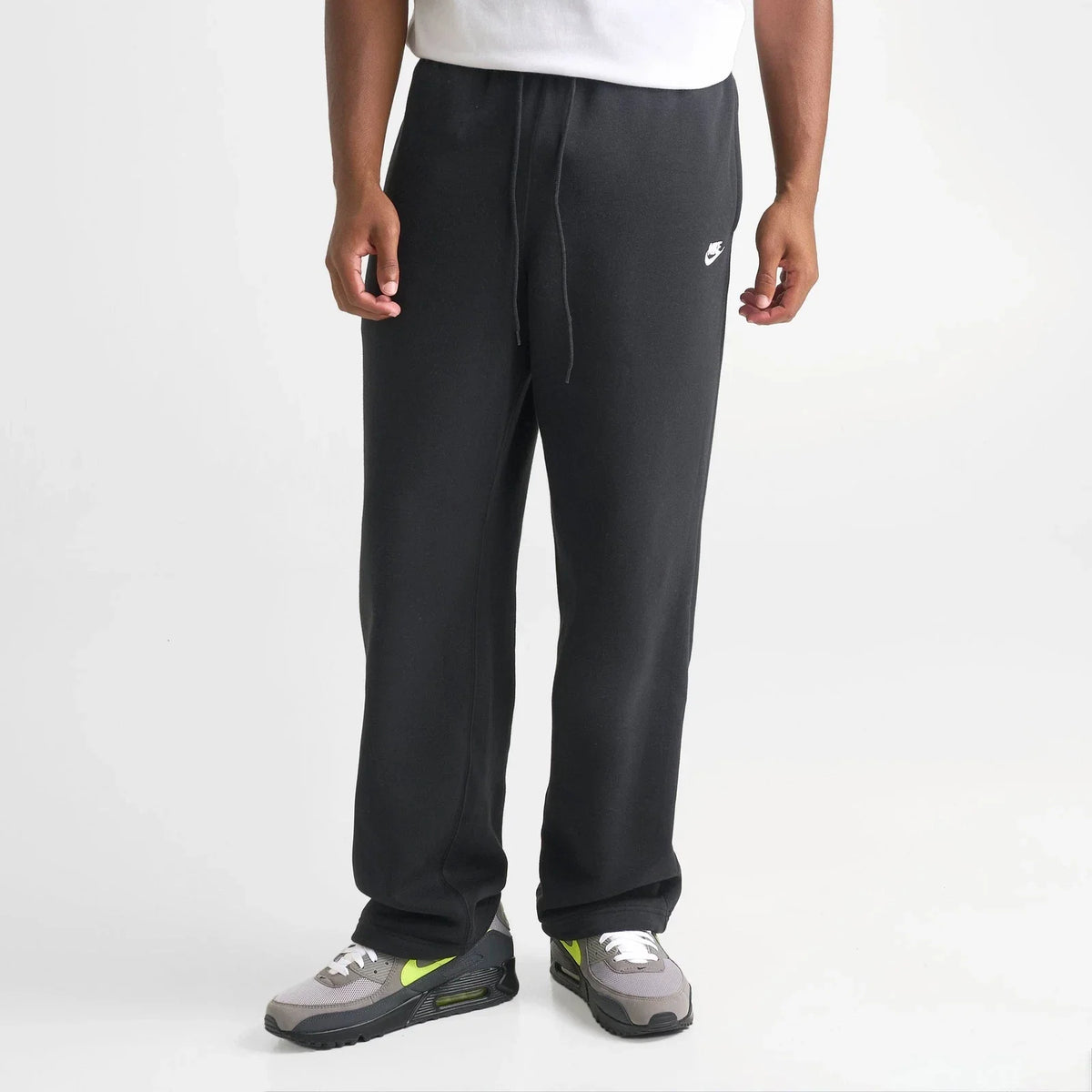 Men's Bungee-Hem Fleece Joggers - Gray