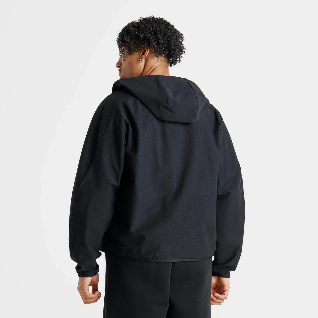 Men's Stretch Knit Full-Zip Hooded Jacket