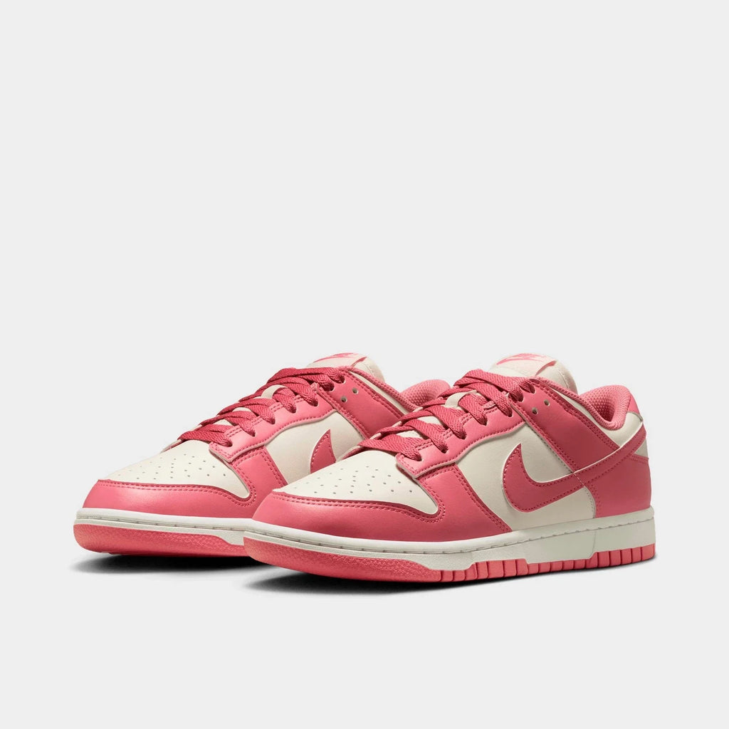 Women's Leather Low-Top Sneakers - White