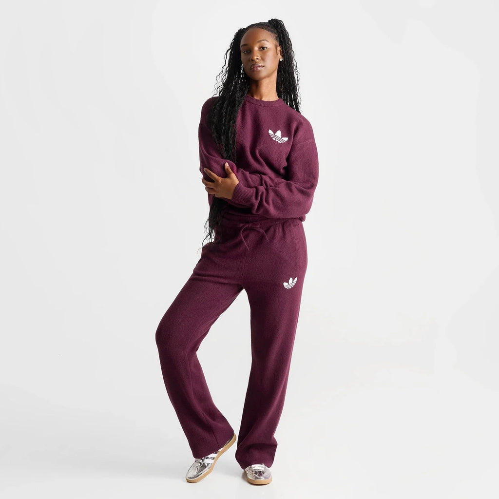 Women's Loose-Fit Wool-Blend Knit Sweater
