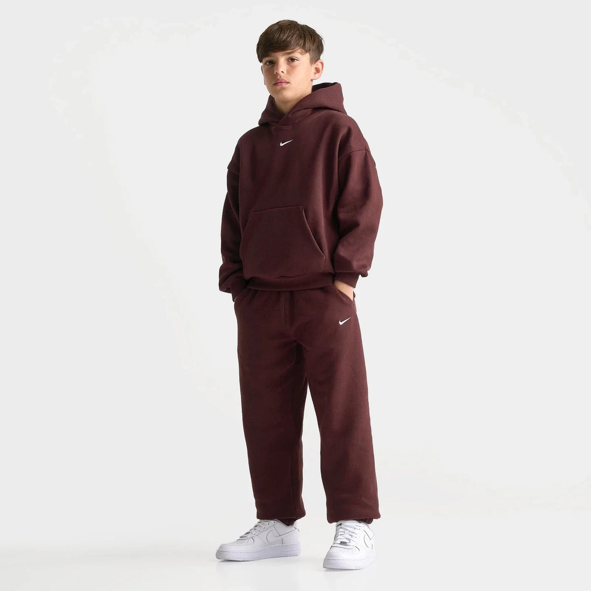 Kids' Fleece Jogger Pants - Red