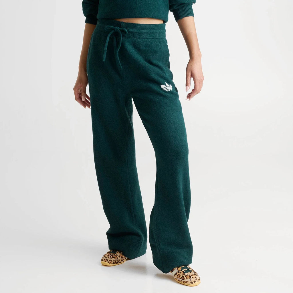 Women's Loose-Fit Wool-Blend Knit Pants