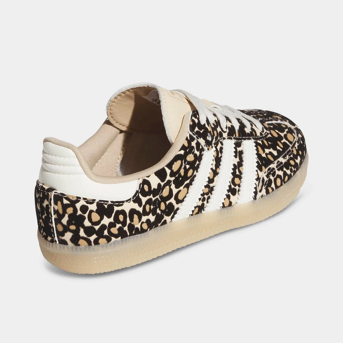 Little Kids' Animal Print Leather Sneakers