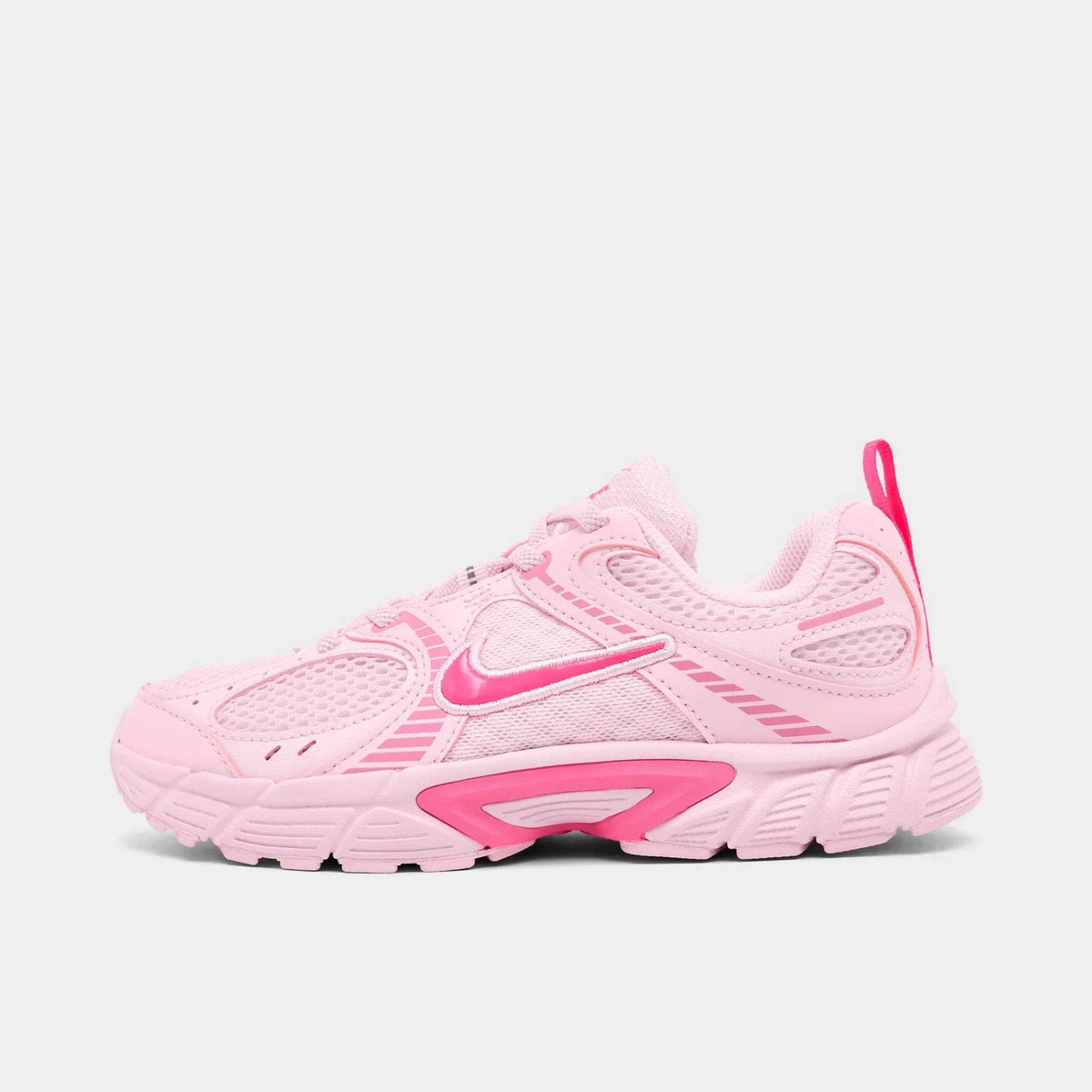 Little Kids' Mesh Stretch-Lace Sneakers