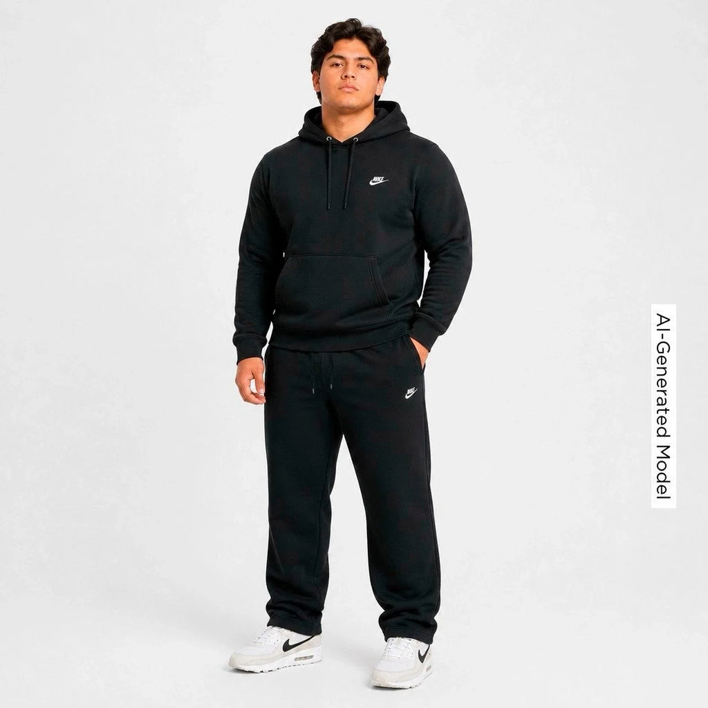 Men's Brushed Fleece Open-Hem Sweatpants
