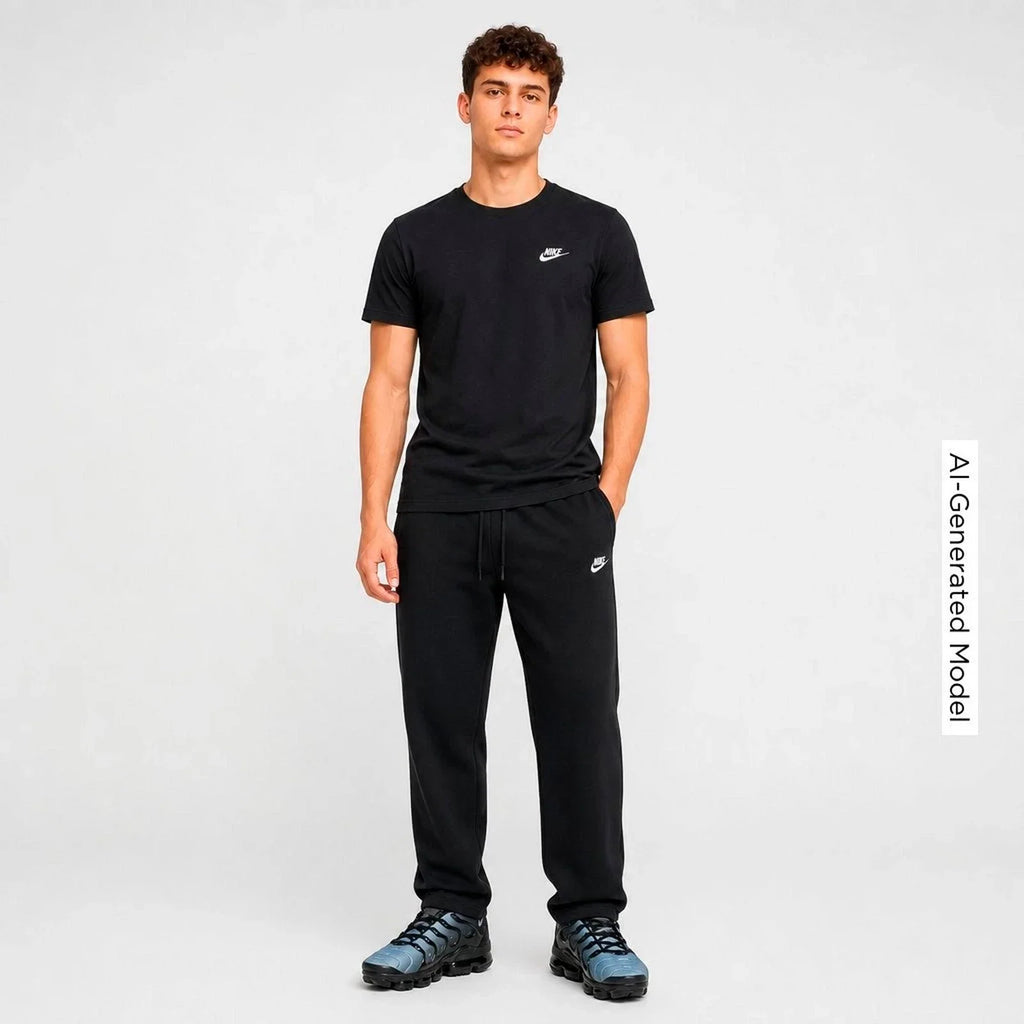 Men's Bungee-Hem Fleece Joggers - Gray